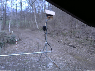 長野県菅平高原 ゆたか山荘 南側 2026/04/09 18:15