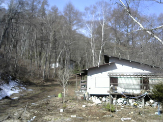 長野県菅平高原 ゆたか山荘 西側(坂上) 2026/04/09 09:15