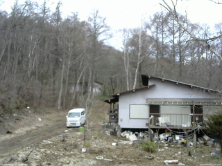 長野県菅平高原 ゆたか山荘 西側(坂上) 2026/04/09 13:30