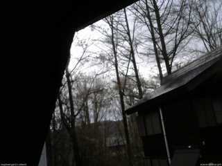 長野県菅平高原 ゆたか山荘 北側 2026/04/10 06:30