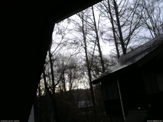 長野県菅平高原 ゆたか山荘 北側 2026/04/10 18:00