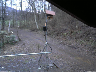 長野県菅平高原 ゆたか山荘 南側 2026/04/10 18:15