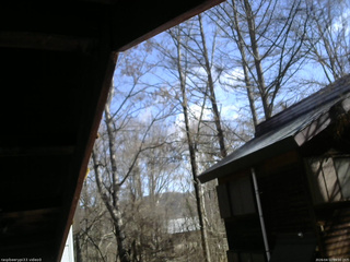 長野県菅平高原 ゆたか山荘 北側 2026/04/11 09:00