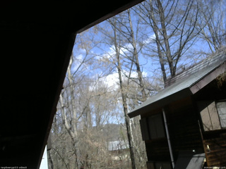 長野県菅平高原 ゆたか山荘 北側 2026/04/11 11:45