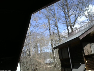 長野県菅平高原 ゆたか山荘 北側 2026/04/11 12:15