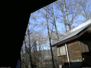 長野県菅平高原 ゆたか山荘 北側 2026/04/11 15:45