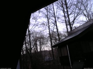 長野県菅平高原 ゆたか山荘 北側 2026/04/11 18:15