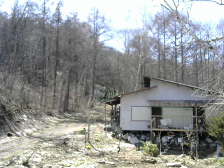 長野県菅平高原 ゆたか山荘 西側(坂上) 2026/04/11 13:45