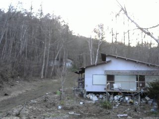 長野県菅平高原 ゆたか山荘 西側(坂上) 2026/04/11 17:45