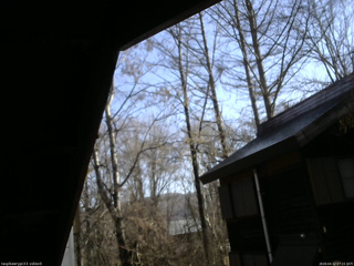 長野県菅平高原 ゆたか山荘 北側 2026/04/12 07:15