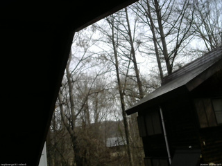 長野県菅平高原 ゆたか山荘 北側 2026/04/13 09:45