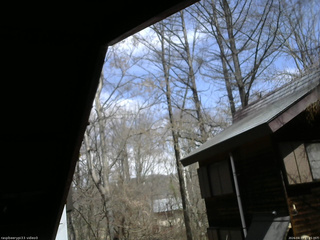 長野県菅平高原 ゆたか山荘 北側 2026/04/13 11:45