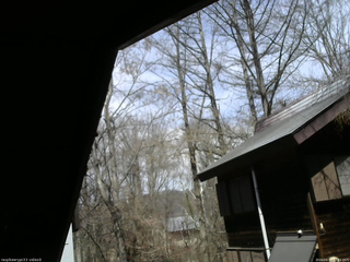 長野県菅平高原 ゆたか山荘 北側 2026/04/13 12:45