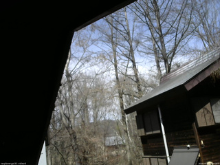 長野県菅平高原 ゆたか山荘 北側 2026/04/13 13:00