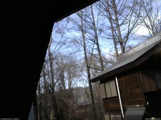 長野県菅平高原 ゆたか山荘 北側 2026/04/13 15:30