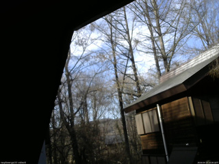 長野県菅平高原 ゆたか山荘 北側 2026/04/13 16:30