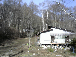 長野県菅平高原 ゆたか山荘 西側(坂上) 2026/04/13 07:45