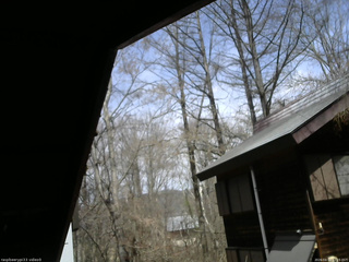 長野県菅平高原 ゆたか山荘 北側 2026/04/14 12:15