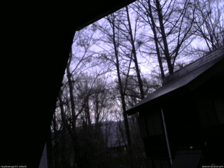 長野県菅平高原 ゆたか山荘 北側 2026/04/14 18:30