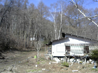 長野県菅平高原 ゆたか山荘 西側(坂上) 2026/04/14 09:15