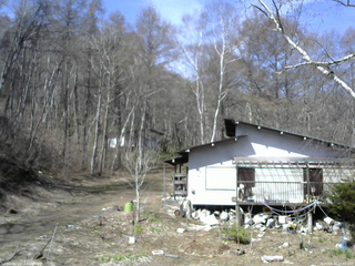 長野県菅平高原 ゆたか山荘 西側(坂上) 2026/04/14 09:45