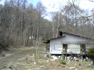 長野県菅平高原 ゆたか山荘 西側(坂上) 2026/04/14 10:45