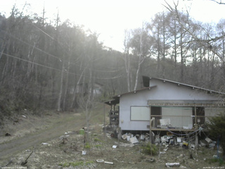 長野県菅平高原 ゆたか山荘 西側(坂上) 2026/04/14 16:00