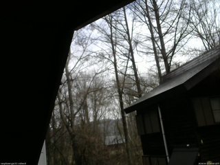 長野県菅平高原 ゆたか山荘 北側 2026/04/15 08:45