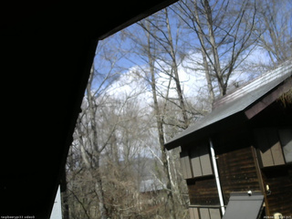 長野県菅平高原 ゆたか山荘 北側 2026/04/16 13:45