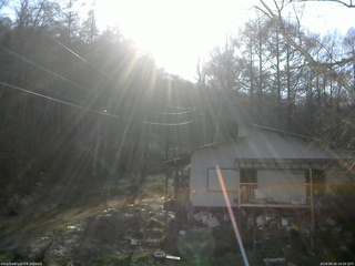 長野県菅平高原 ゆたか山荘 西側(坂上) 2026/04/16 16:00