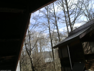 長野県菅平高原 ゆたか山荘 北側 2026/04/18 08:30