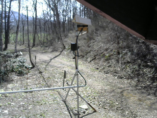 長野県菅平高原 ゆたか山荘 南側 2026/04/18 09:00
