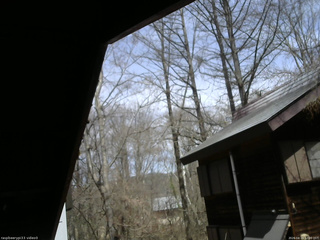 長野県菅平高原 ゆたか山荘 北側 2026/04/19 12:00