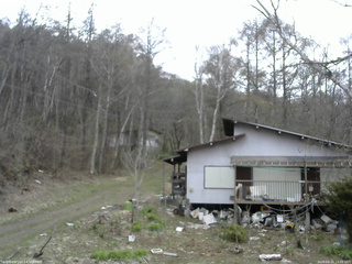 長野県菅平高原 ゆたか山荘 西側(坂上) 2026/04/22 14:00