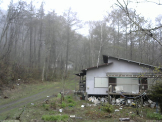 長野県菅平高原 ゆたか山荘 西側(坂上) 2026/04/27 09:15