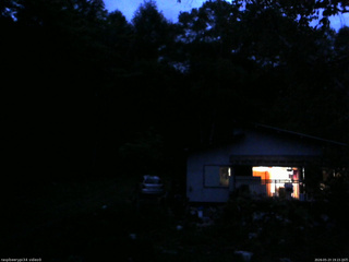 長野県菅平高原 ゆたか山荘 西側(坂上) 2026/05/23 19:15