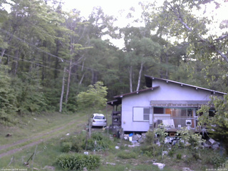 長野県菅平高原 ゆたか山荘 西側(坂上) 2026/05/25 18:15