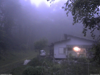 長野県菅平高原 ゆたか山荘 西側(坂上) 2026/07/02 18:45