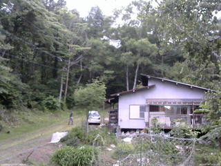 長野県菅平高原 ゆたか山荘 西側(坂上) 2026/07/04 18:15