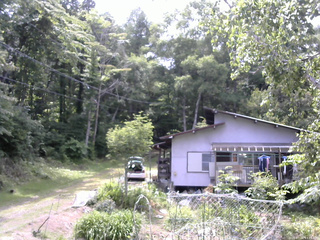 長野県菅平高原 ゆたか山荘 西側(坂上) 2026/07/08 13:15