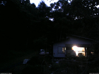 長野県菅平高原 ゆたか山荘 西側(坂上) 2026/07/09 19:30