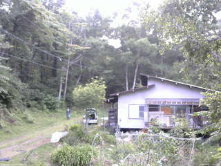 長野県菅平高原 ゆたか山荘 西側(坂上) 2026/07/21 17:15