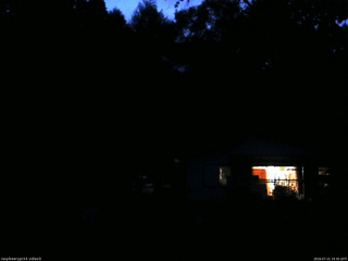 長野県菅平高原 ゆたか山荘 西側(坂上) 2026/07/21 19:30