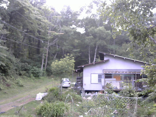 長野県菅平高原 ゆたか山荘 西側(坂上) 2026/07/22 17:15