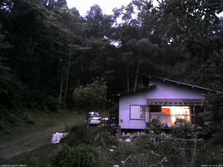 長野県菅平高原 ゆたか山荘 西側(坂上) 2026/07/22 19:15