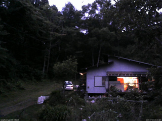 長野県菅平高原 ゆたか山荘 西側(坂上) 2026/07/23 19:15