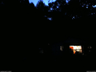 長野県菅平高原 ゆたか山荘 西側(坂上) 2026/07/24 19:30