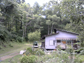 長野県菅平高原 ゆたか山荘 西側(坂上) 2026/07/25 11:45