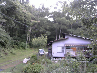 長野県菅平高原 ゆたか山荘 西側(坂上) 2026/07/26 18:30