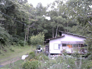 長野県菅平高原 ゆたか山荘 西側(坂上) 2026/07/27 17:15